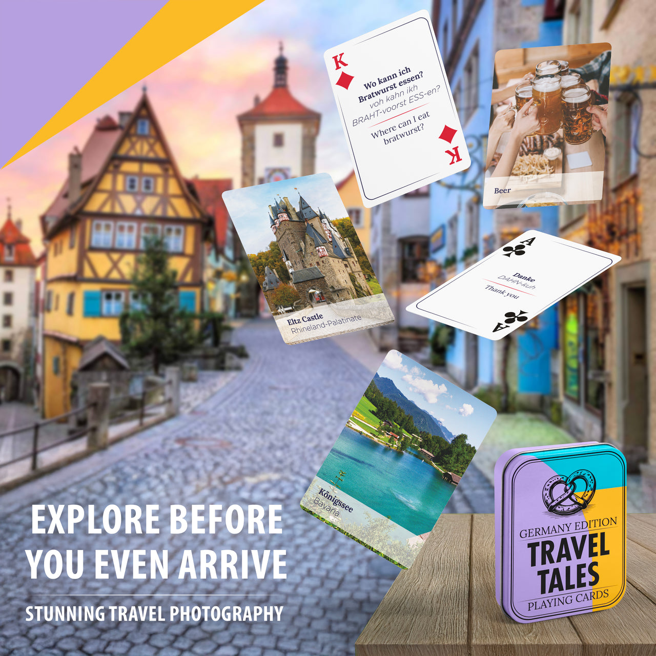 Travel Tales Playing Cards - Germany Edition