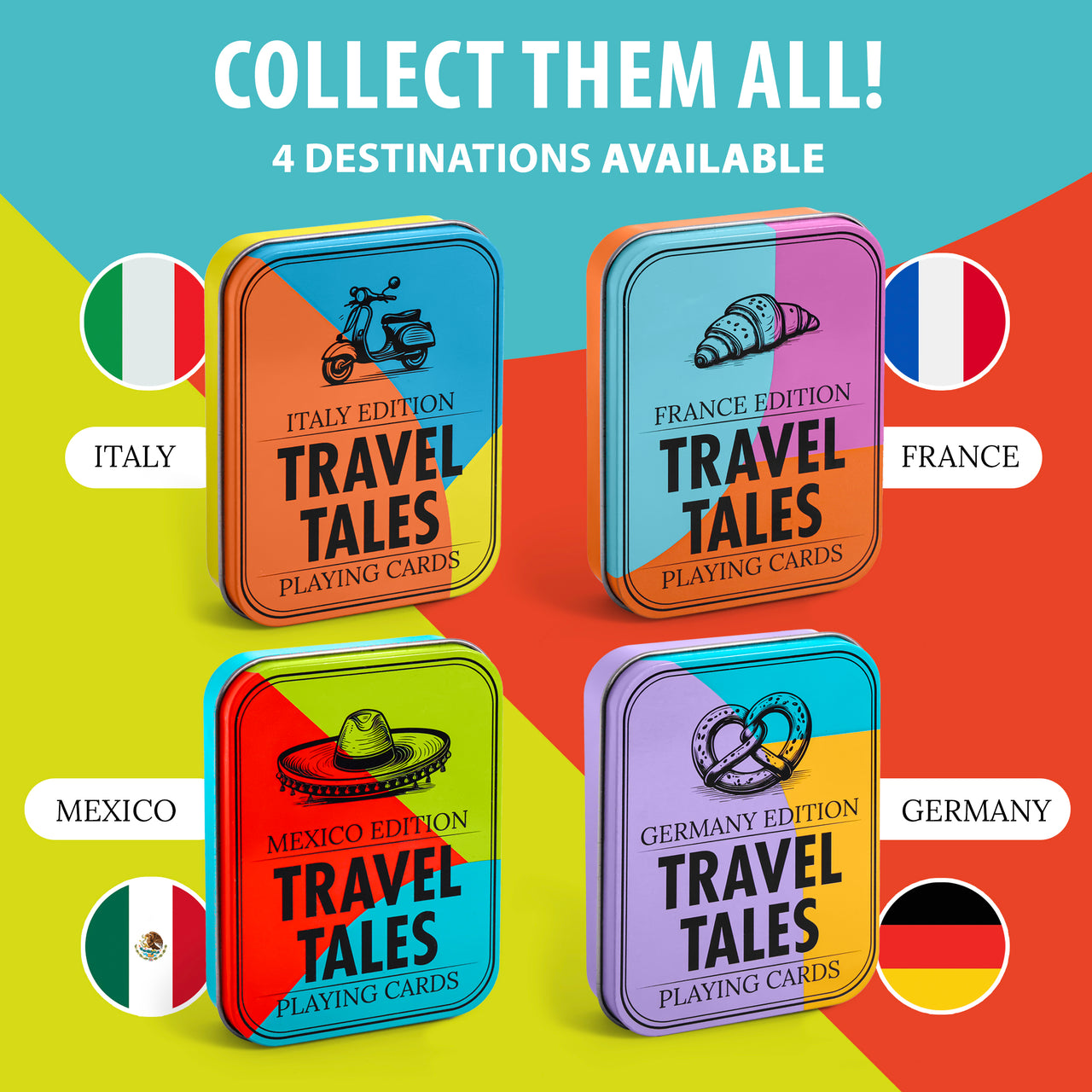 Travel Tales Playing Cards - Germany Edition