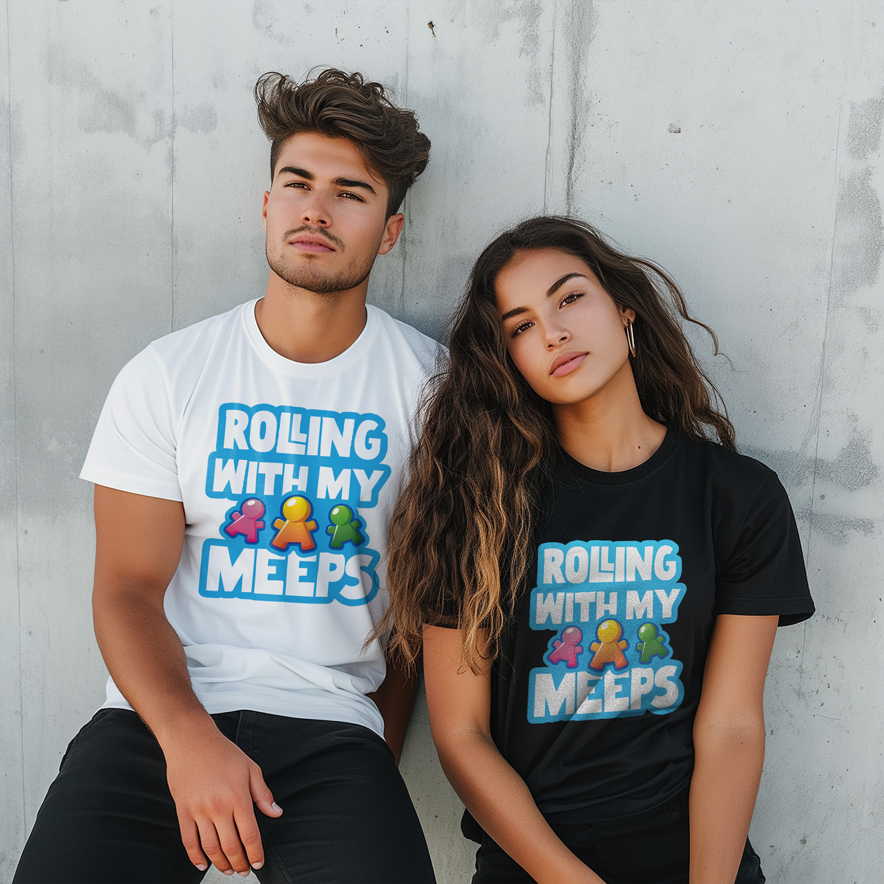 Rolling With My Meeps T-shirt