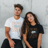 Thumbnail for Let's Roll Outline T-shirt