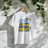 Thumbnail for Queen of Game Night T-shirt