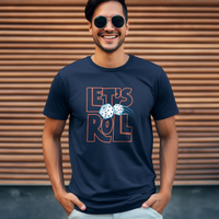 Thumbnail for Let's Roll Outline T-shirt