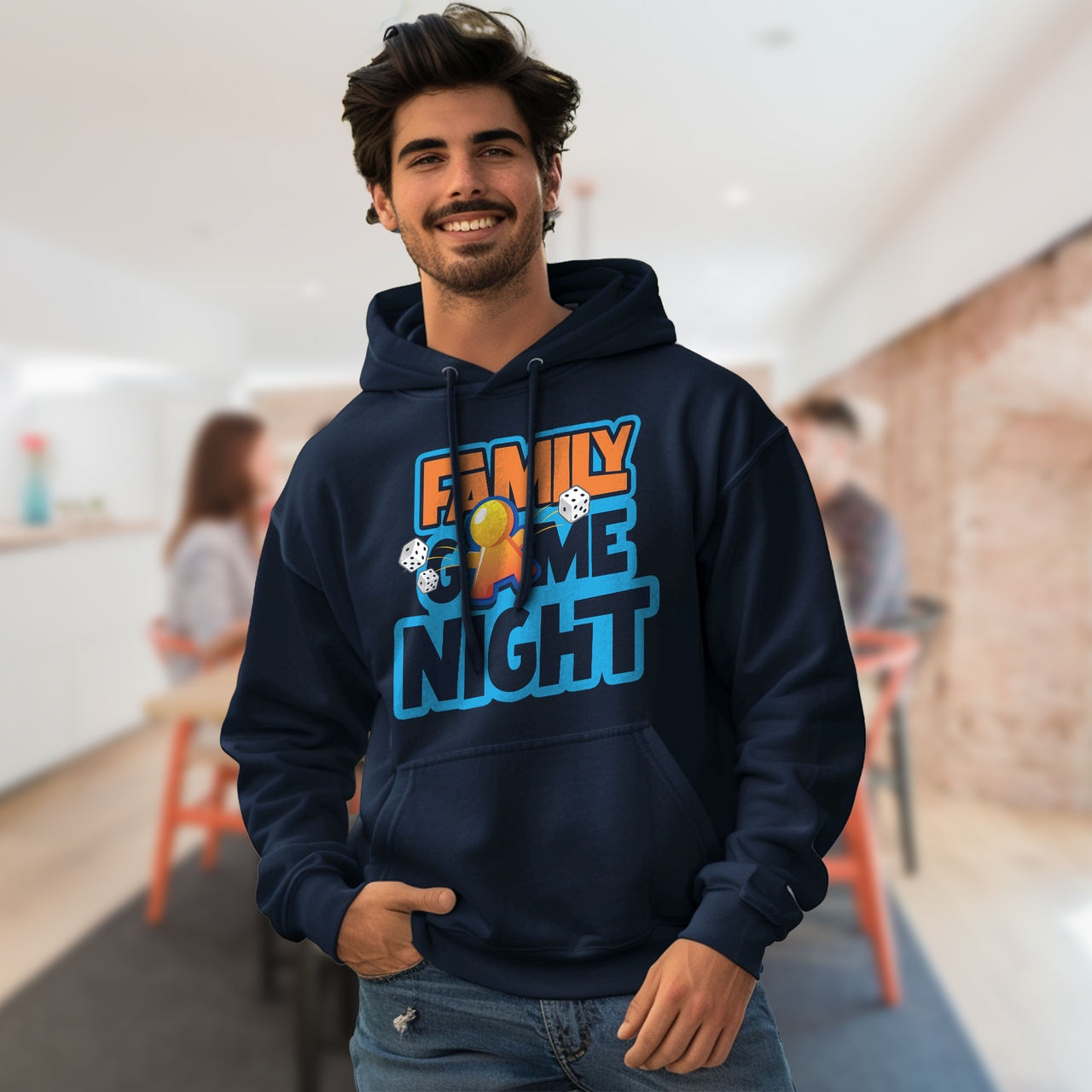 Family Game Night Classic Unisex Pullover Hoodie