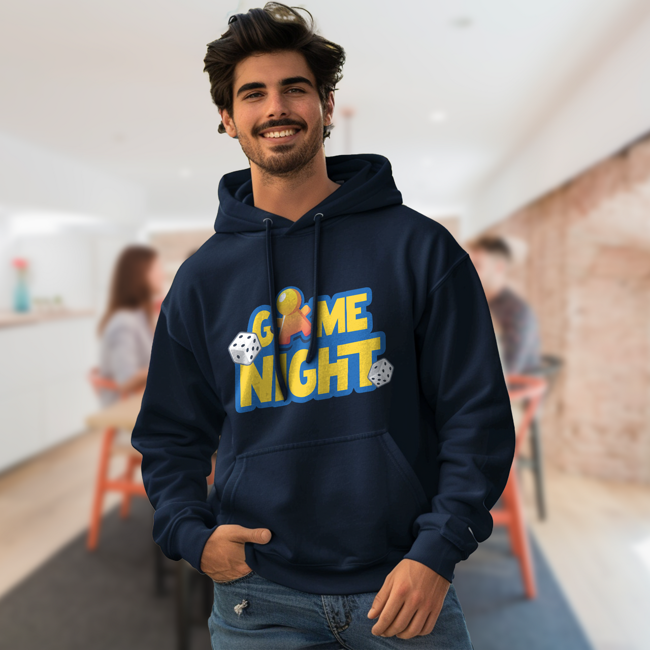 Game Night Classic Unisex Pullover Hoodie