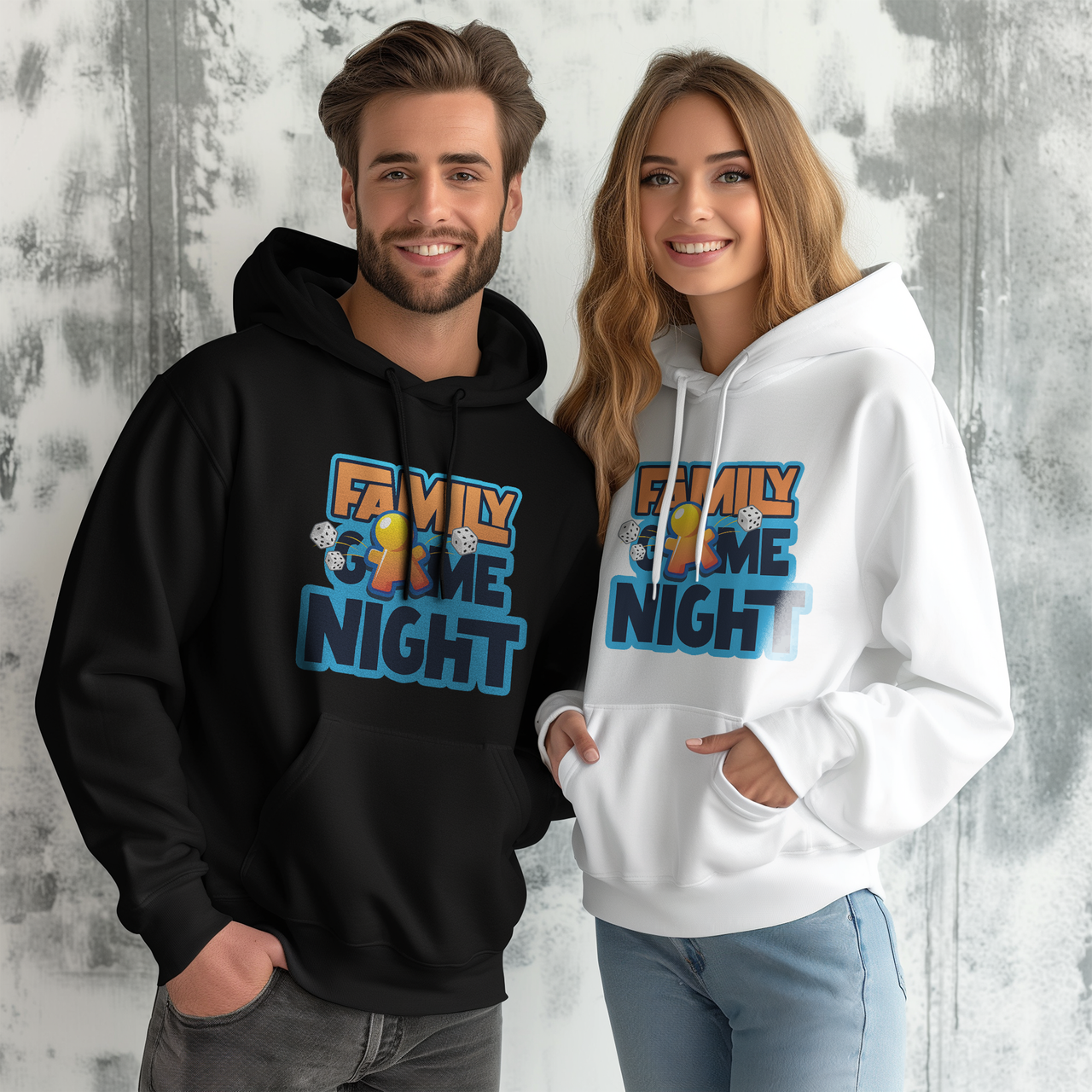 Family Game Night Classic Unisex Pullover Hoodie