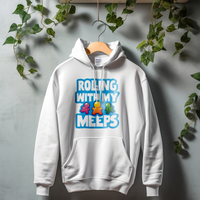 Thumbnail for Rolling With My Meeps Classic Unisex Pullover Hoodie
