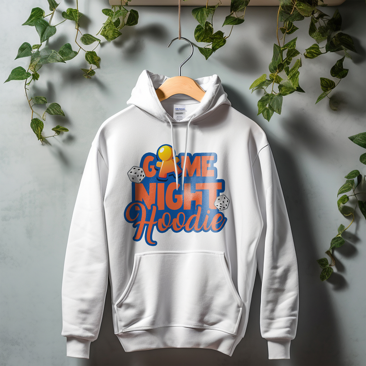 Game Night Hoodie Classic Unisex Pullover Hoodie