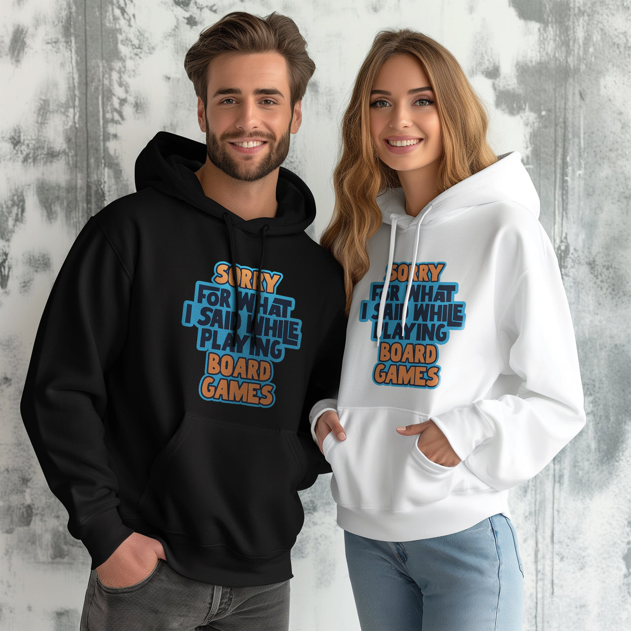 Sorry For What I Said While Playing Board Games Classic Unisex Pullover Hoodie