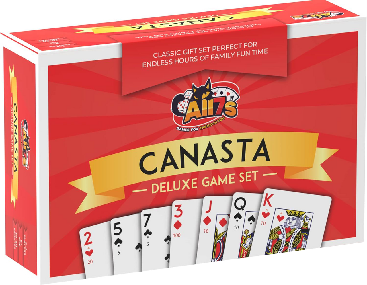 Canasta Deluxe Card Game Set | Family Card Games