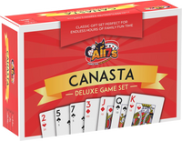 Thumbnail for Canasta Cards Deluxe Game Set