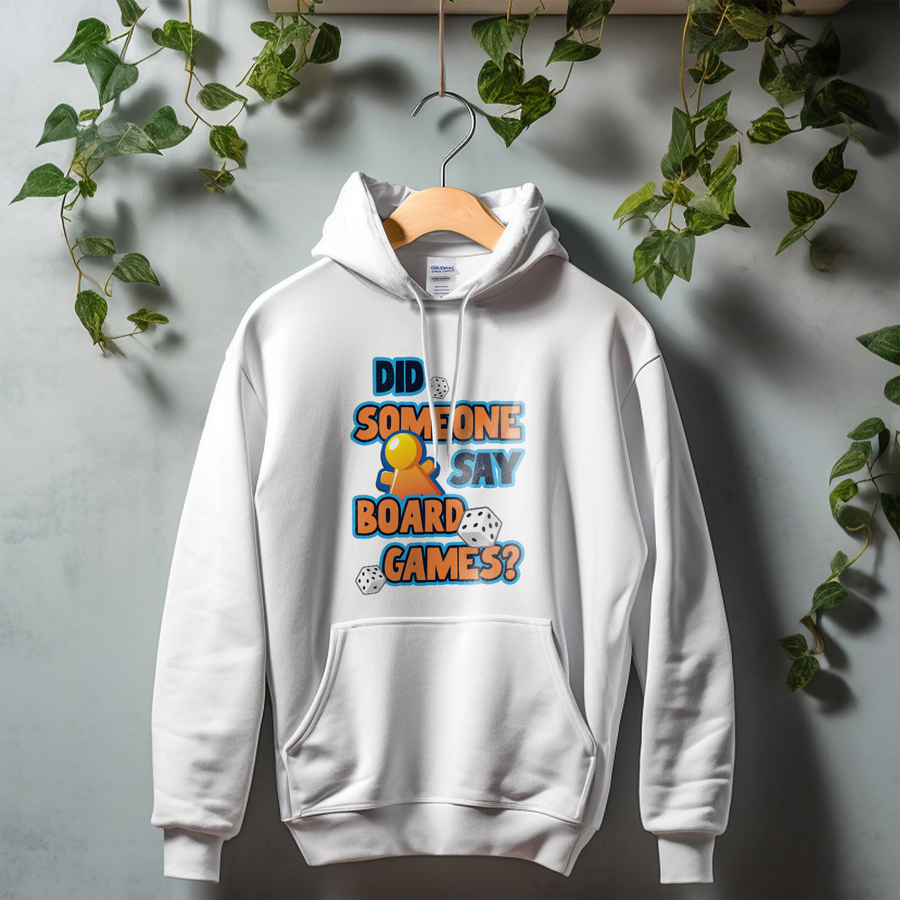 Did Someone Say Board Games? Classic Unisex Pullover Hoodie
