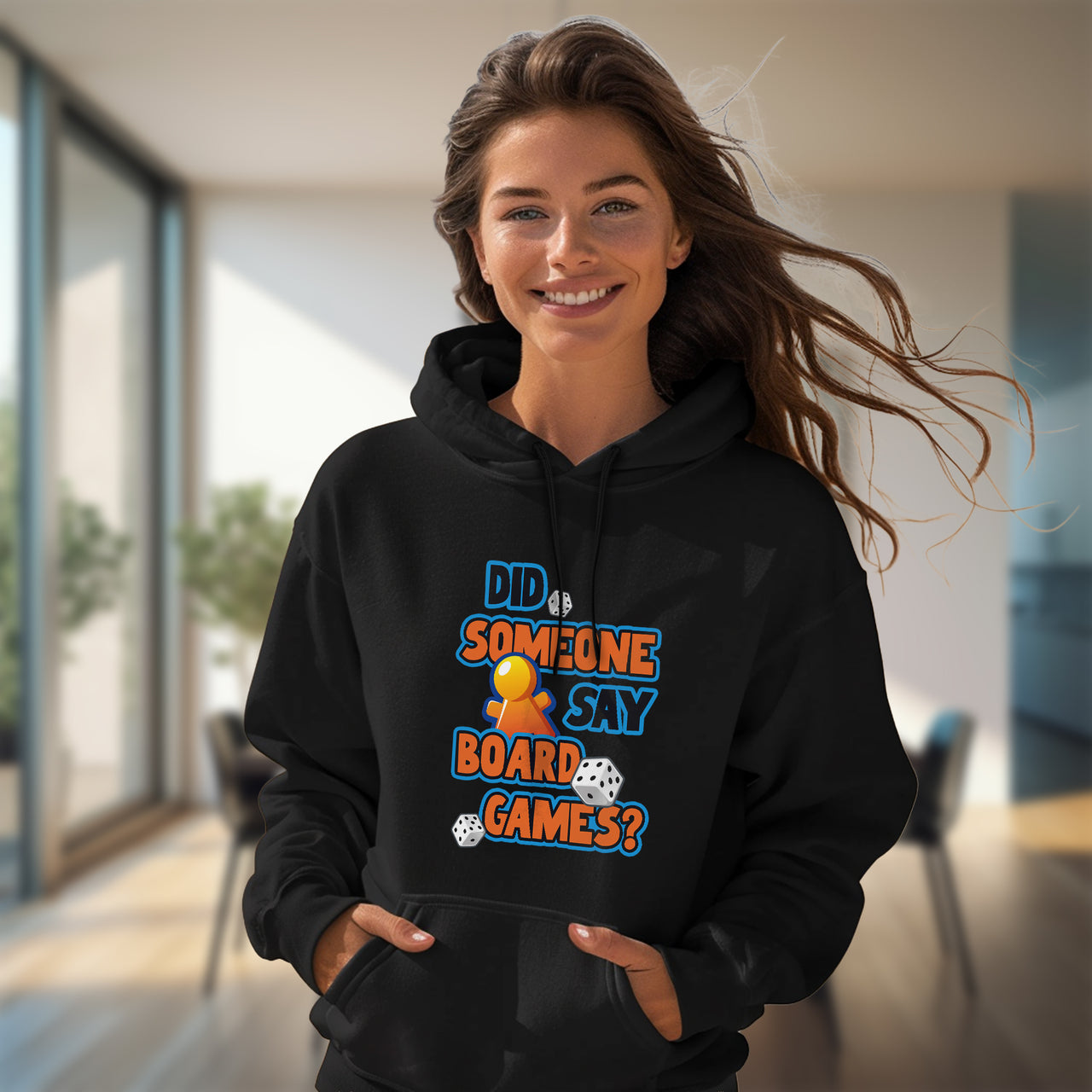 Did Someone Say Board Games? Classic Unisex Pullover Hoodie