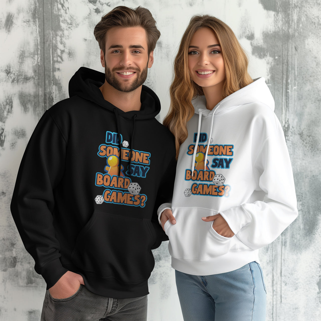 Did Someone Say Board Games? Classic Unisex Pullover Hoodie