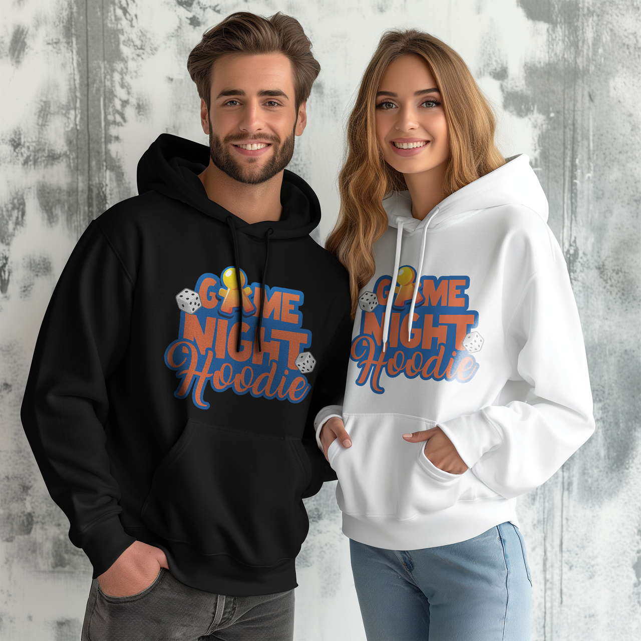 Game Night Hoodie Classic Unisex Pullover Hoodie