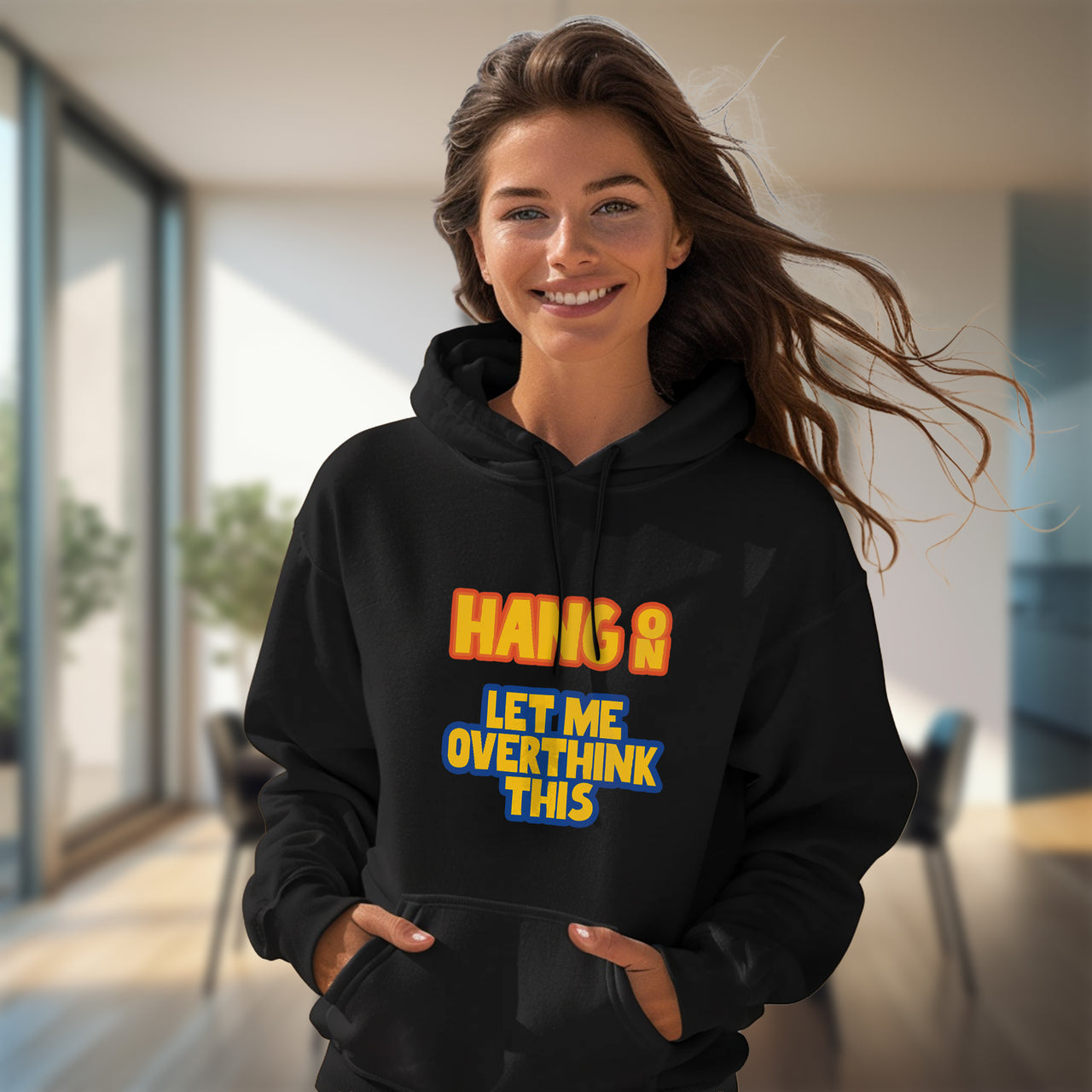 Hang On Let Me Overthink This Classic Unisex Pullover Hoodie