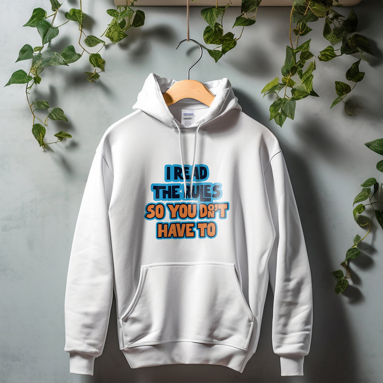 I Read The Rules So You Don't Have To Classic Unisex Pullover Hoodie