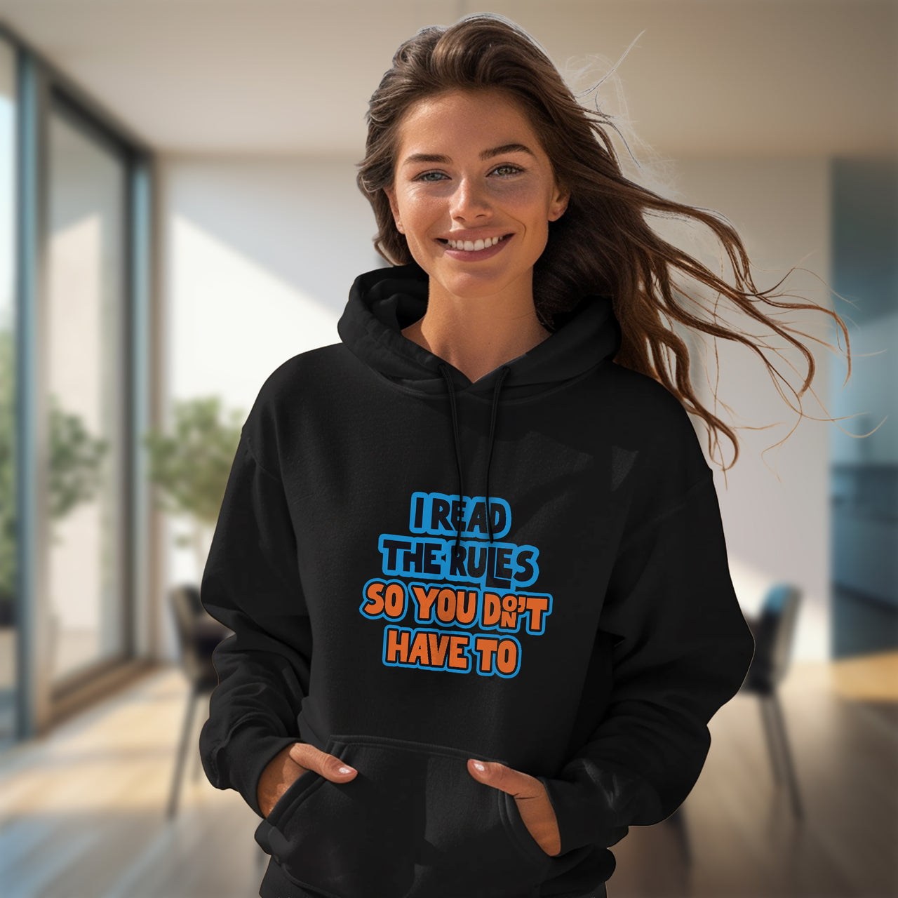 I Read The Rules So You Don't Have To Classic Unisex Pullover Hoodie