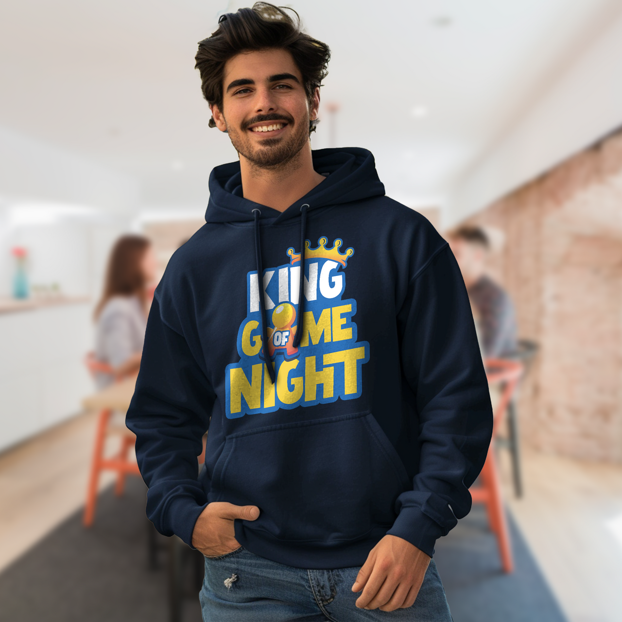King Of Game Night Classic Unisex Pullover Hoodie