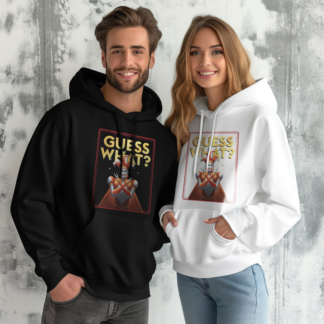 Guess What Classic Unisex Pullover Hoodie