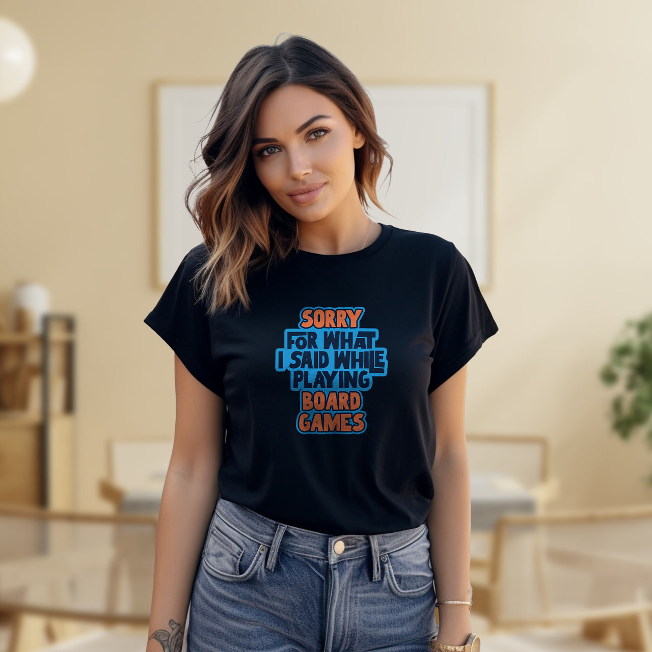 Sorry For What I Said While Playing Board Games T-shirt