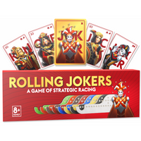 Thumbnail for Rolling Jokers Board Game - Fun, Strategic Marbles & Cards Game for 2-8 Players